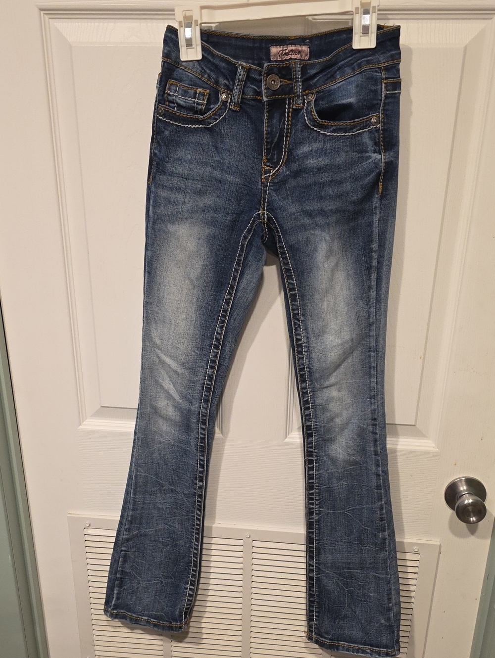 Rue21 Women's Faded Blue Bootcut Jeans